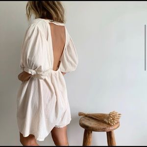 Avy & Co SOL Bloomer Playsuit in Butter Milk
